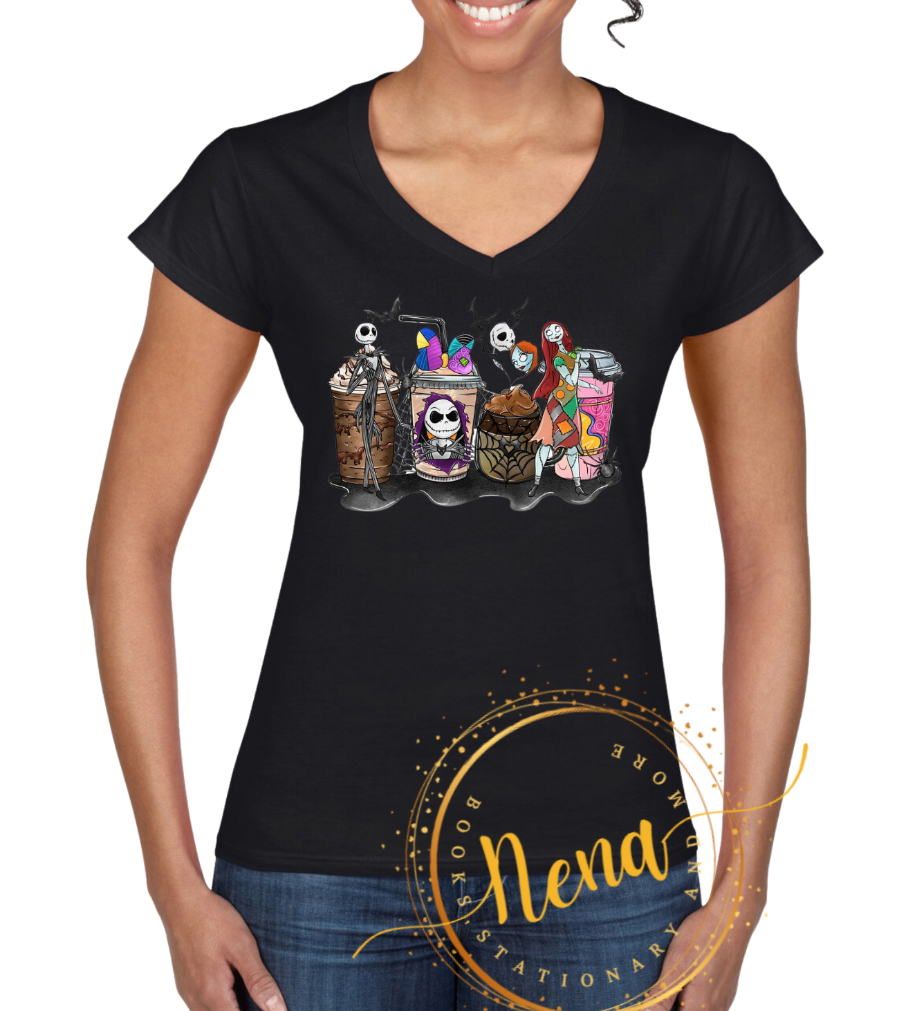 T-Shirt Femme - Motif Halloween