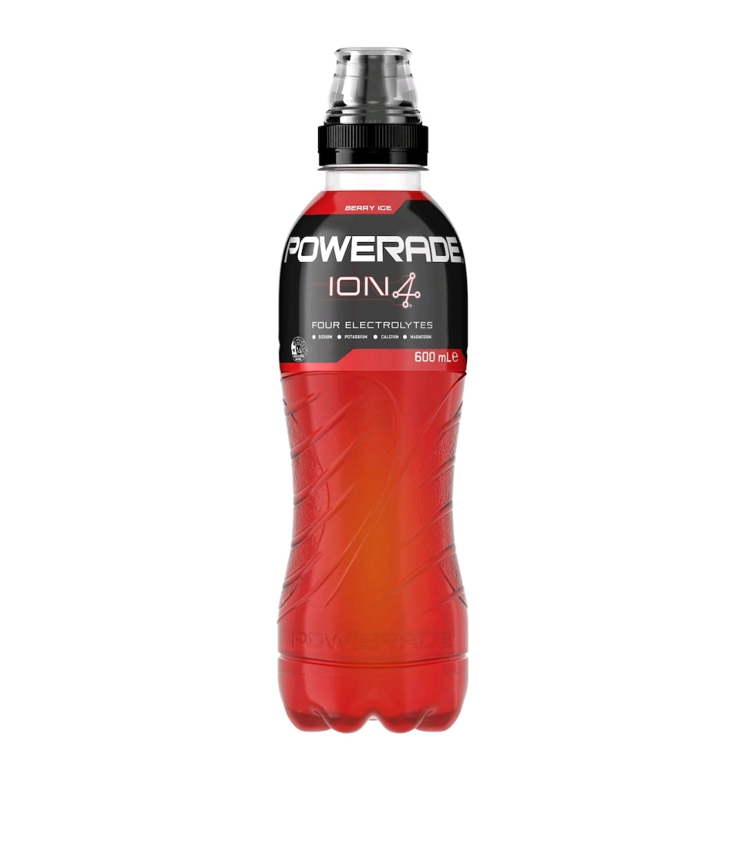 Powerade lon4 Berry Ice Sports Drink Sipper Cap 600ml