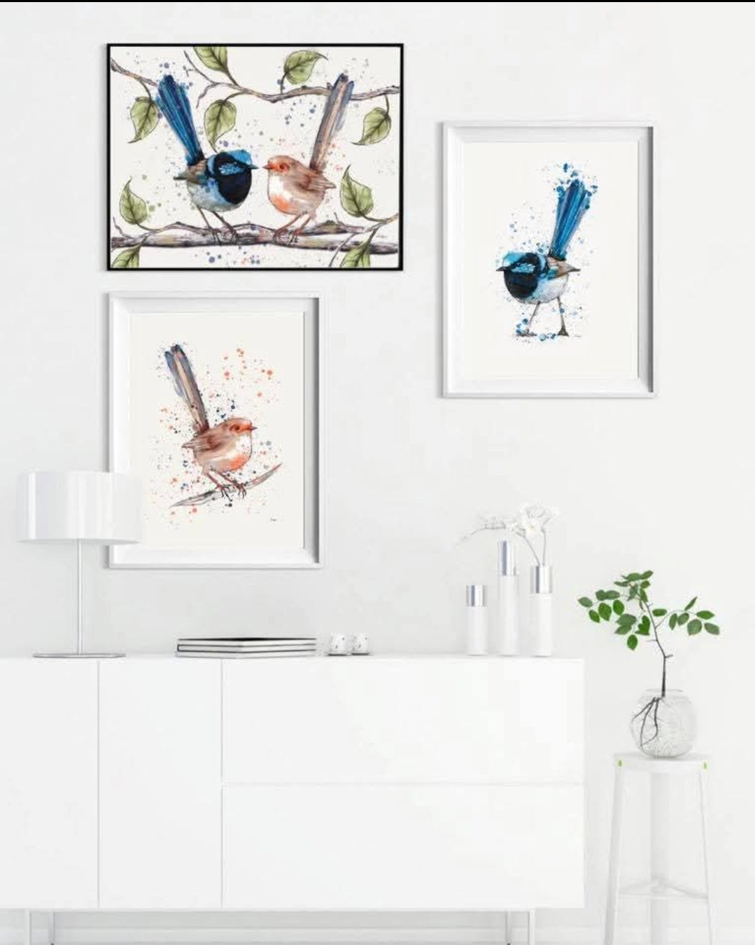Australian Birds Fine Art print - A4