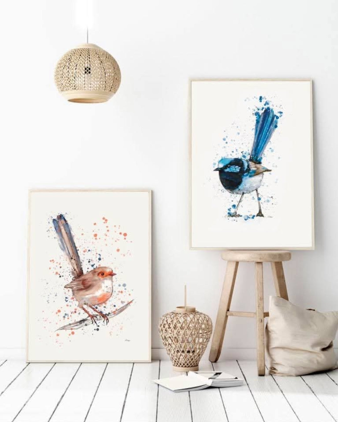 Australian Birds Fine Art print - A4