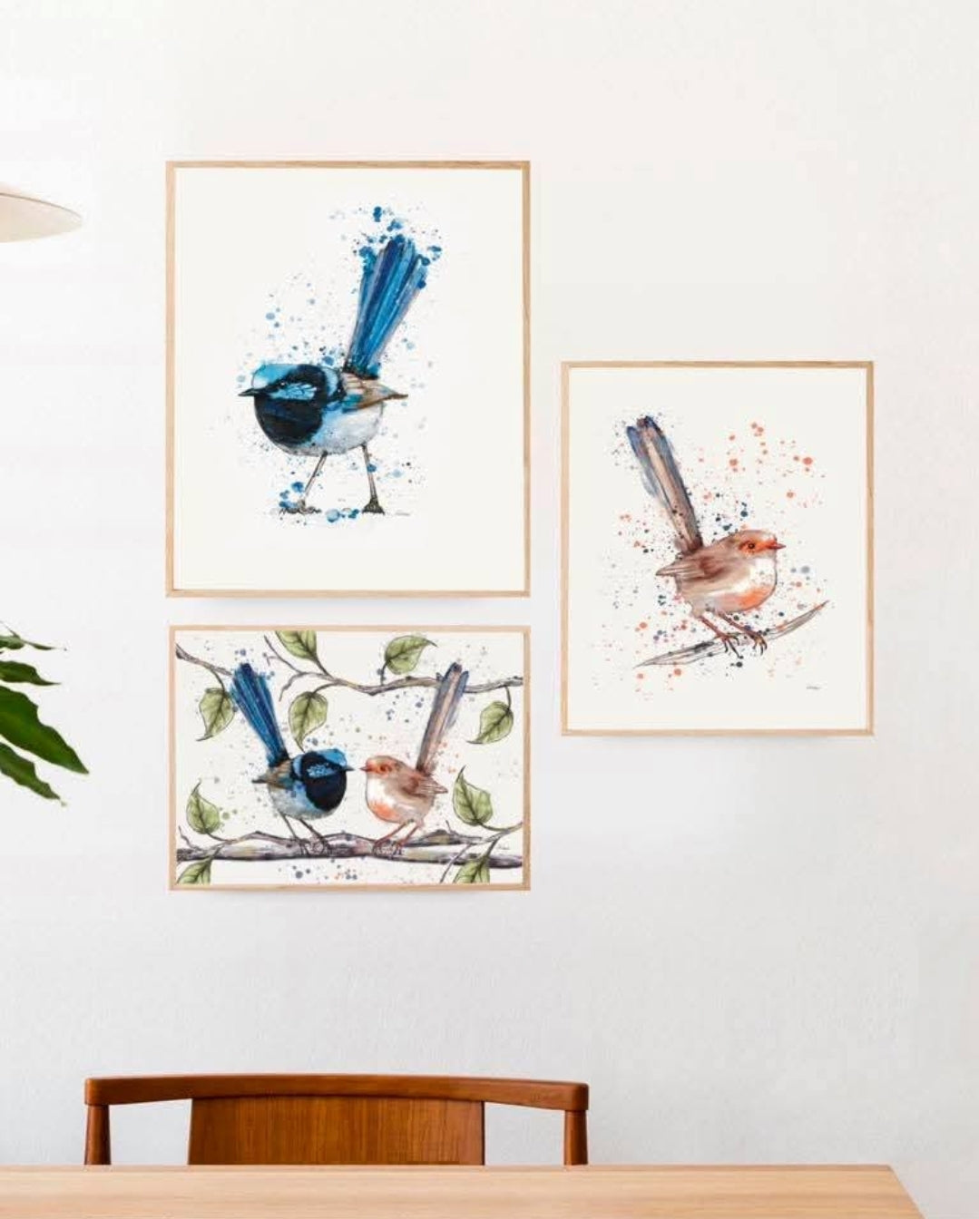 Australian Birds Fine Art print - A4