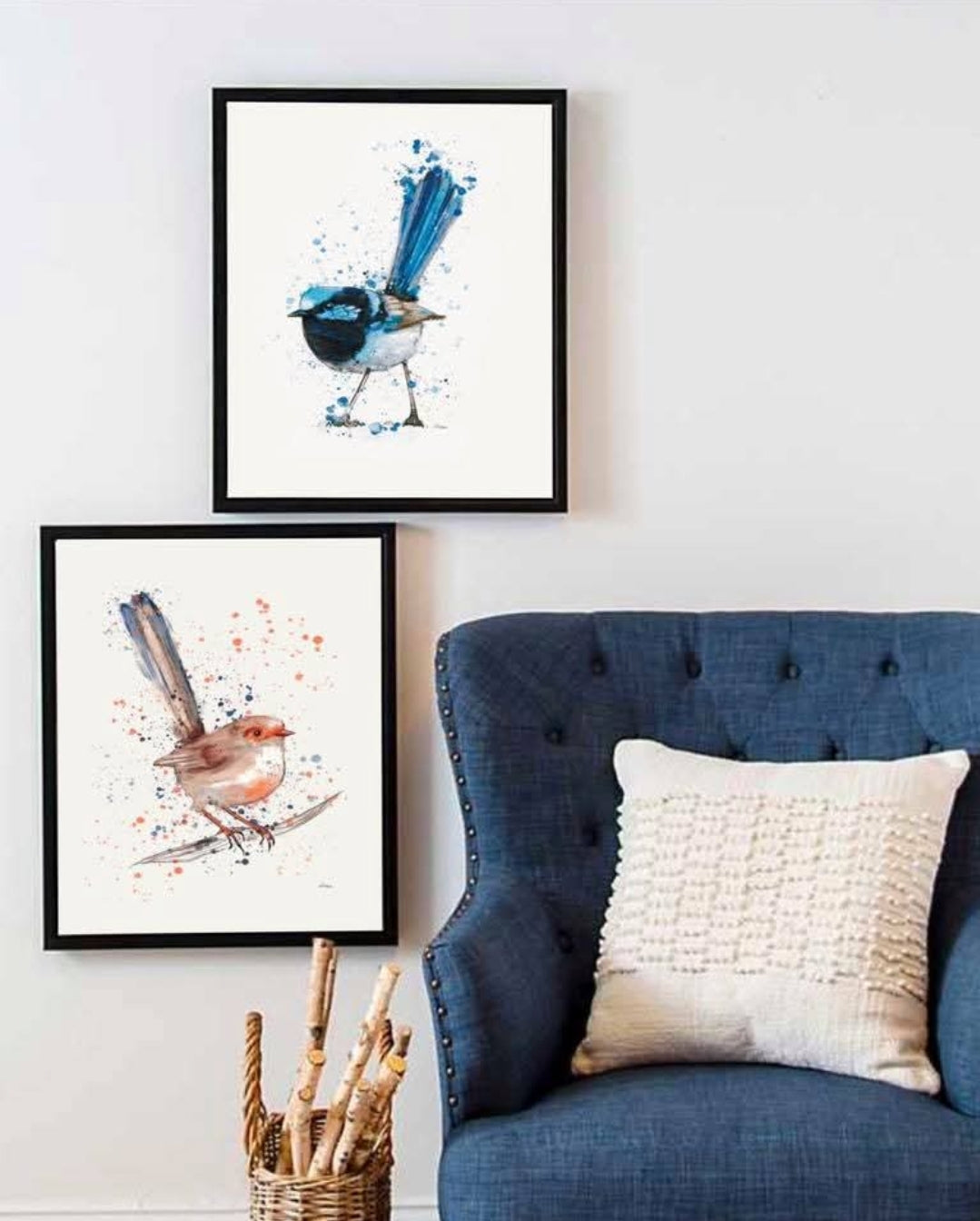 Australian Birds Fine Art print - A4