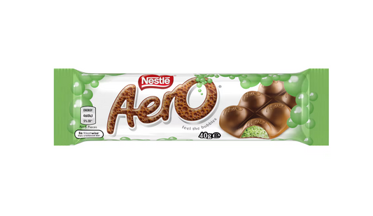 Aero Peppermint Milk Choc Bar 40g