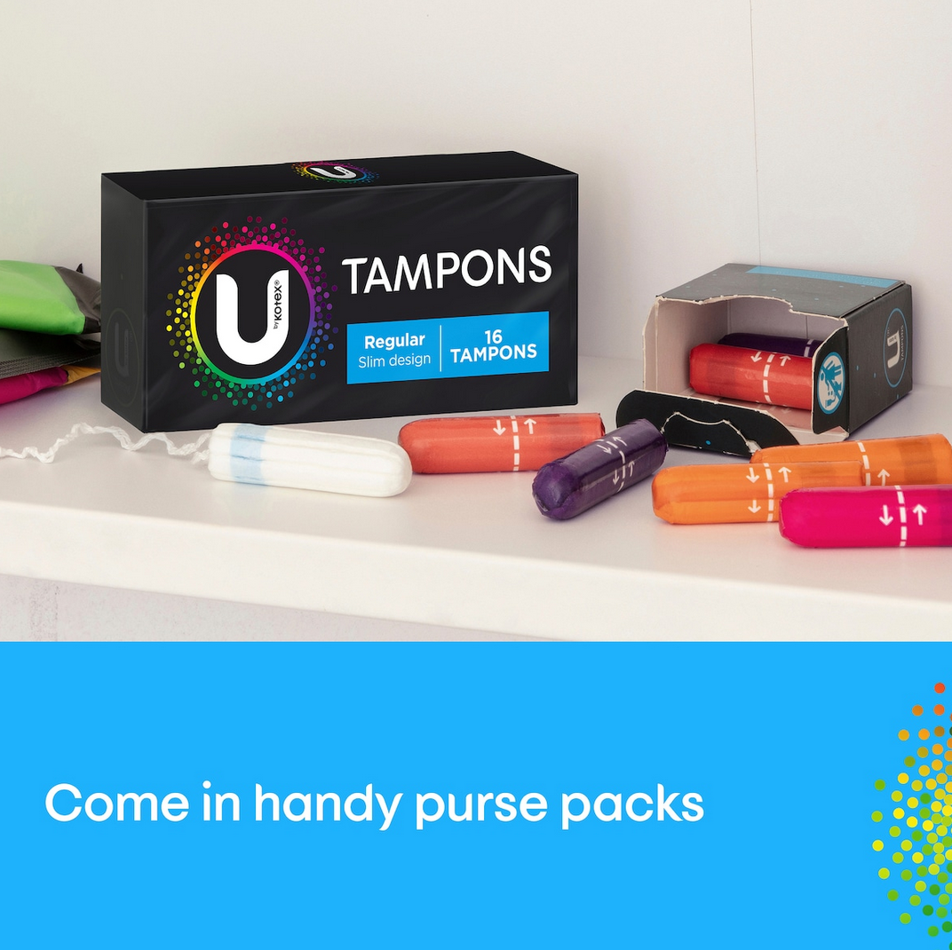 U by Kotex Tampons Regular 16 Pack