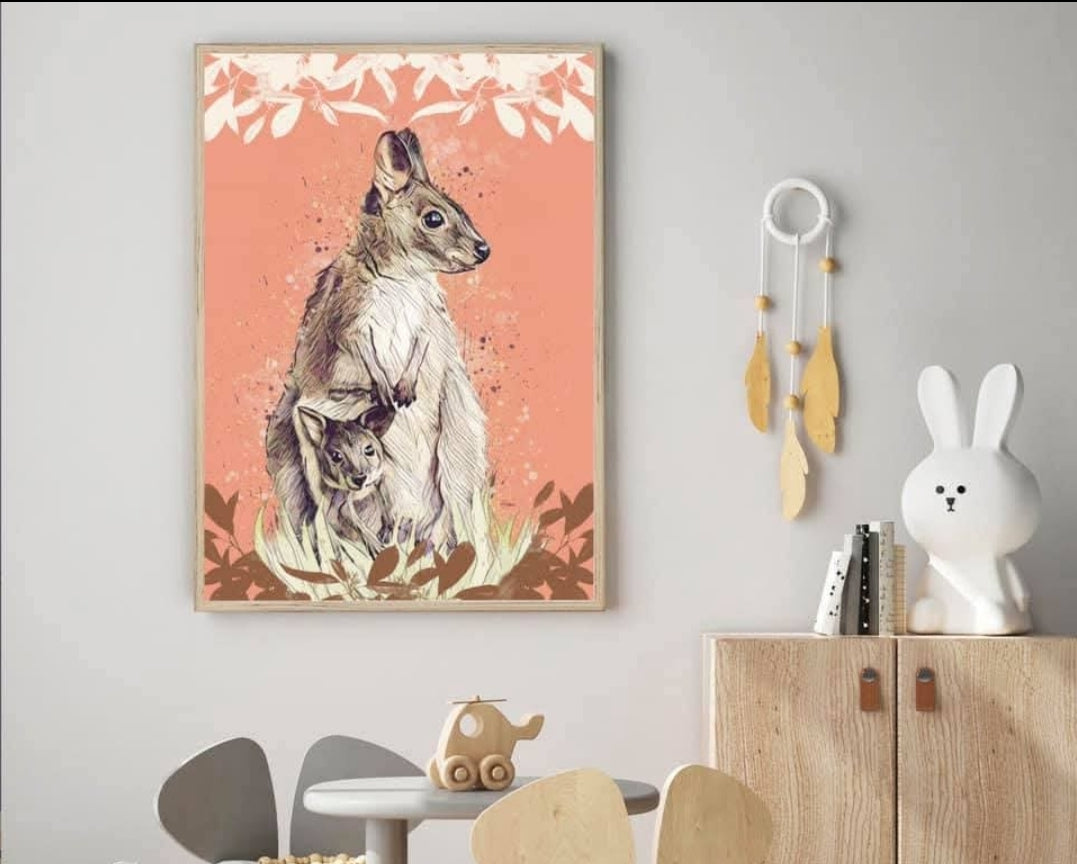 Australian Animals Fine Art Print