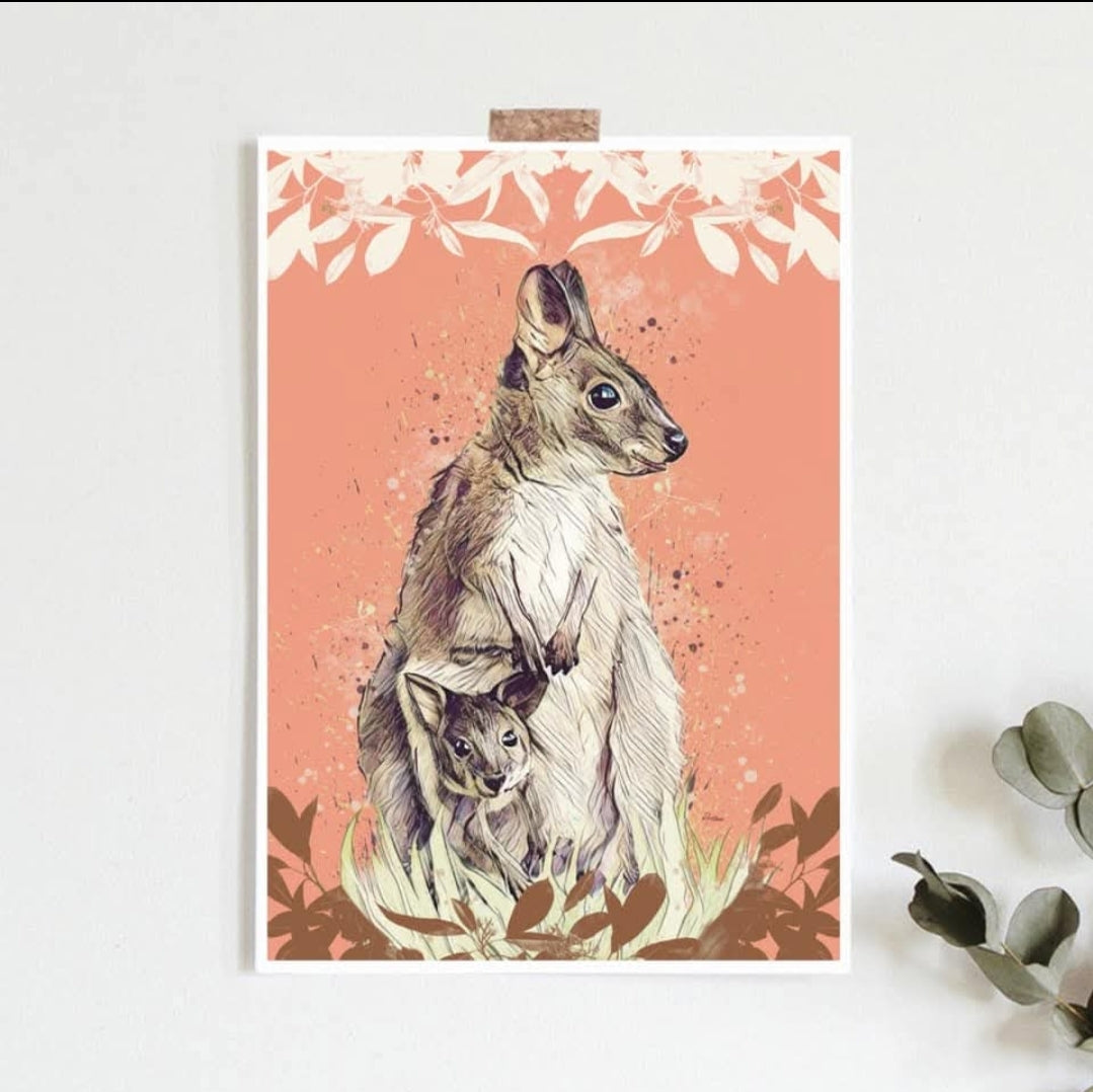 Australian Animals Fine Art Print