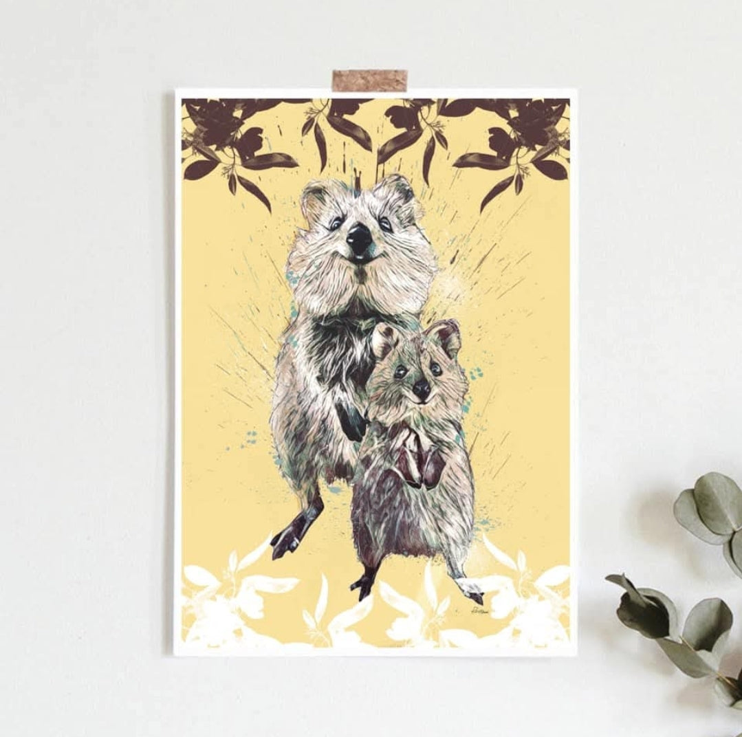 Australian Animals Fine Art Print