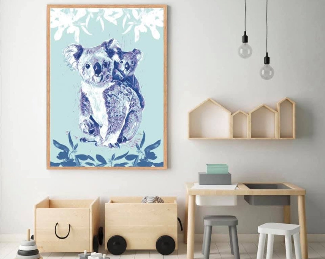 Australian Animals Fine Art Print