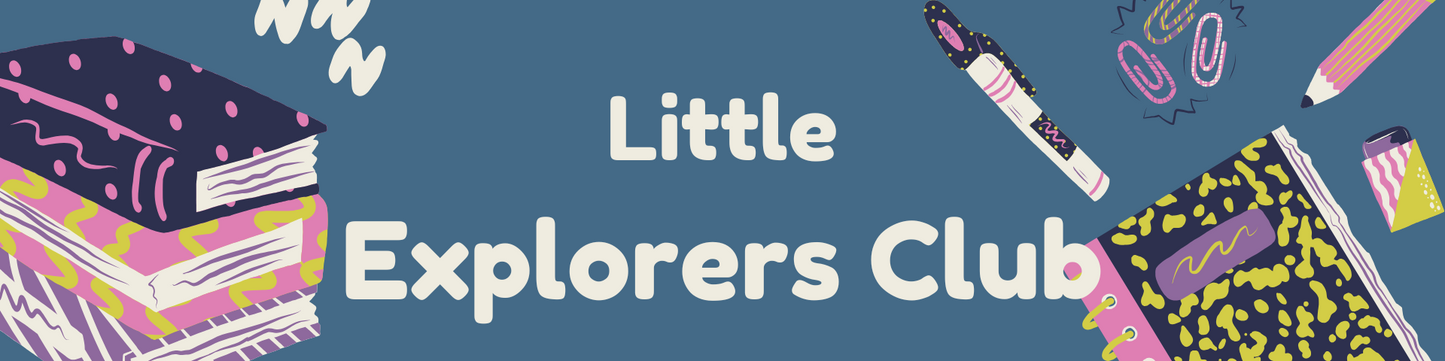 Nena’s Little Book Explorers Club - Little Explorer Plan (4-7 yrs)