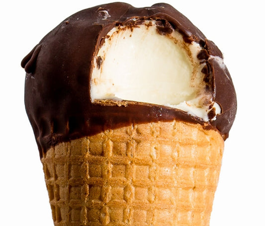 Valhalla Vanilla Choc Top Cone