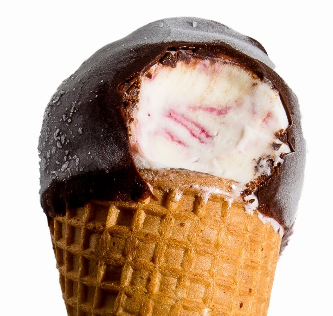 Valhalla Boysenberry Choc Top Cone 125ml