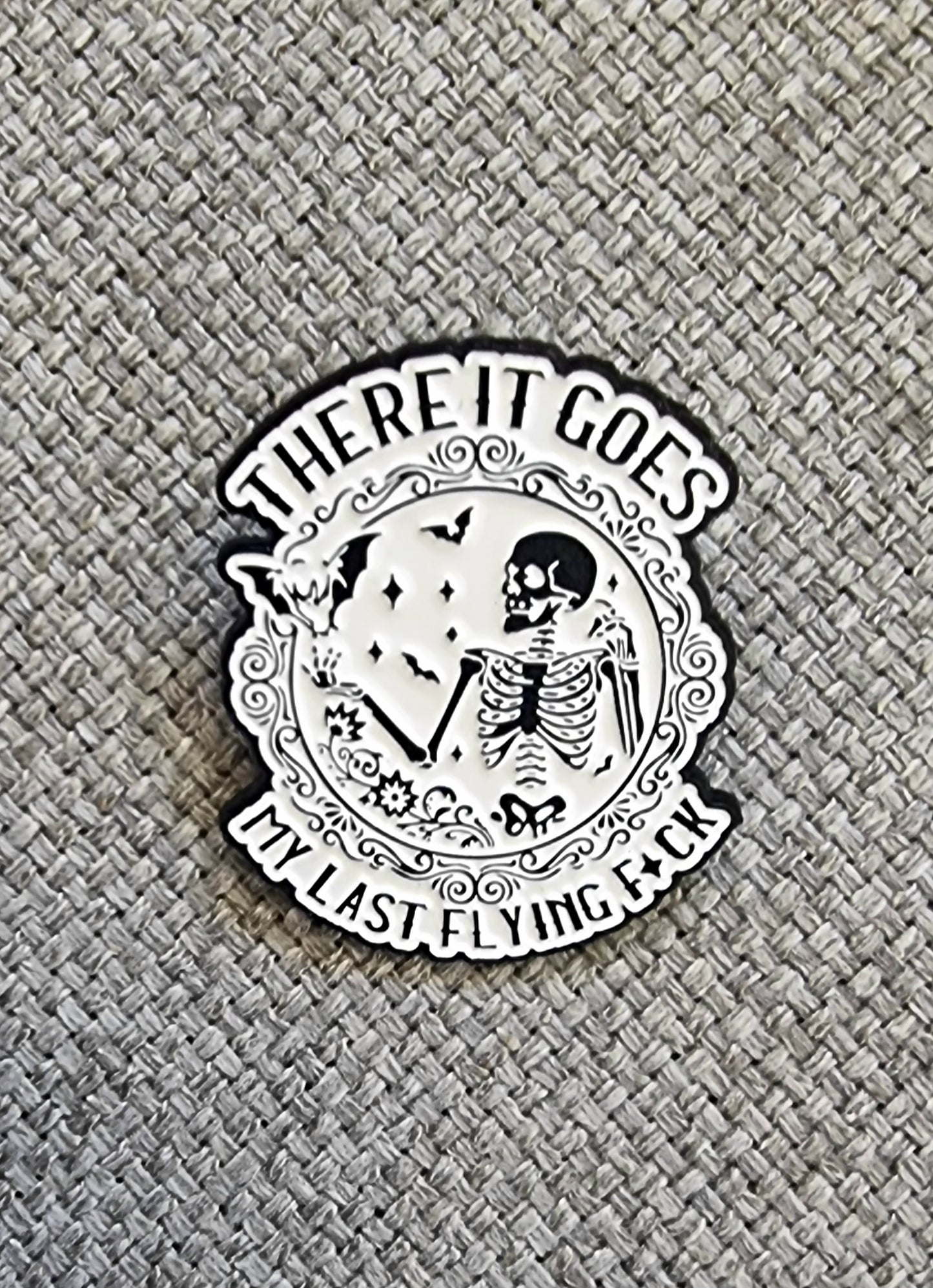 There It Goes, My Last Flying F*ck” Enamel Pin
