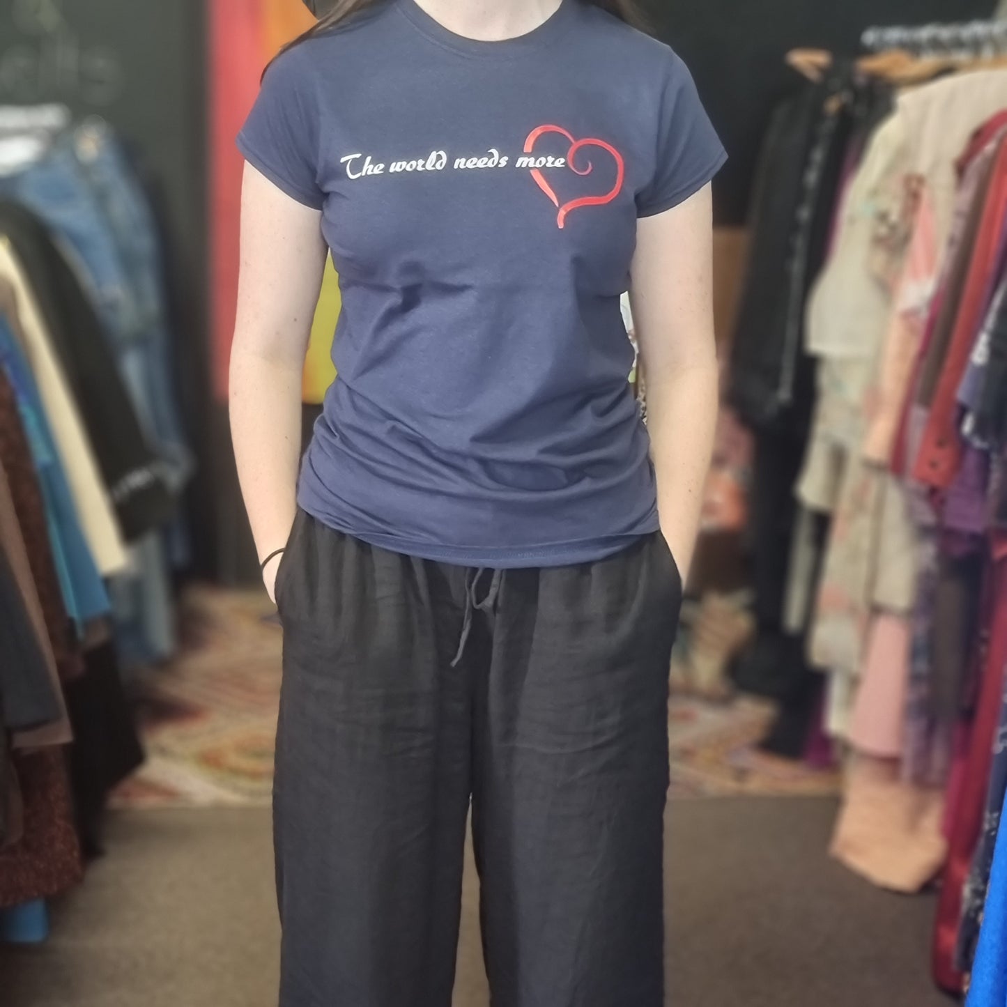 T-shirt à manches courtes pour dames - Style doux