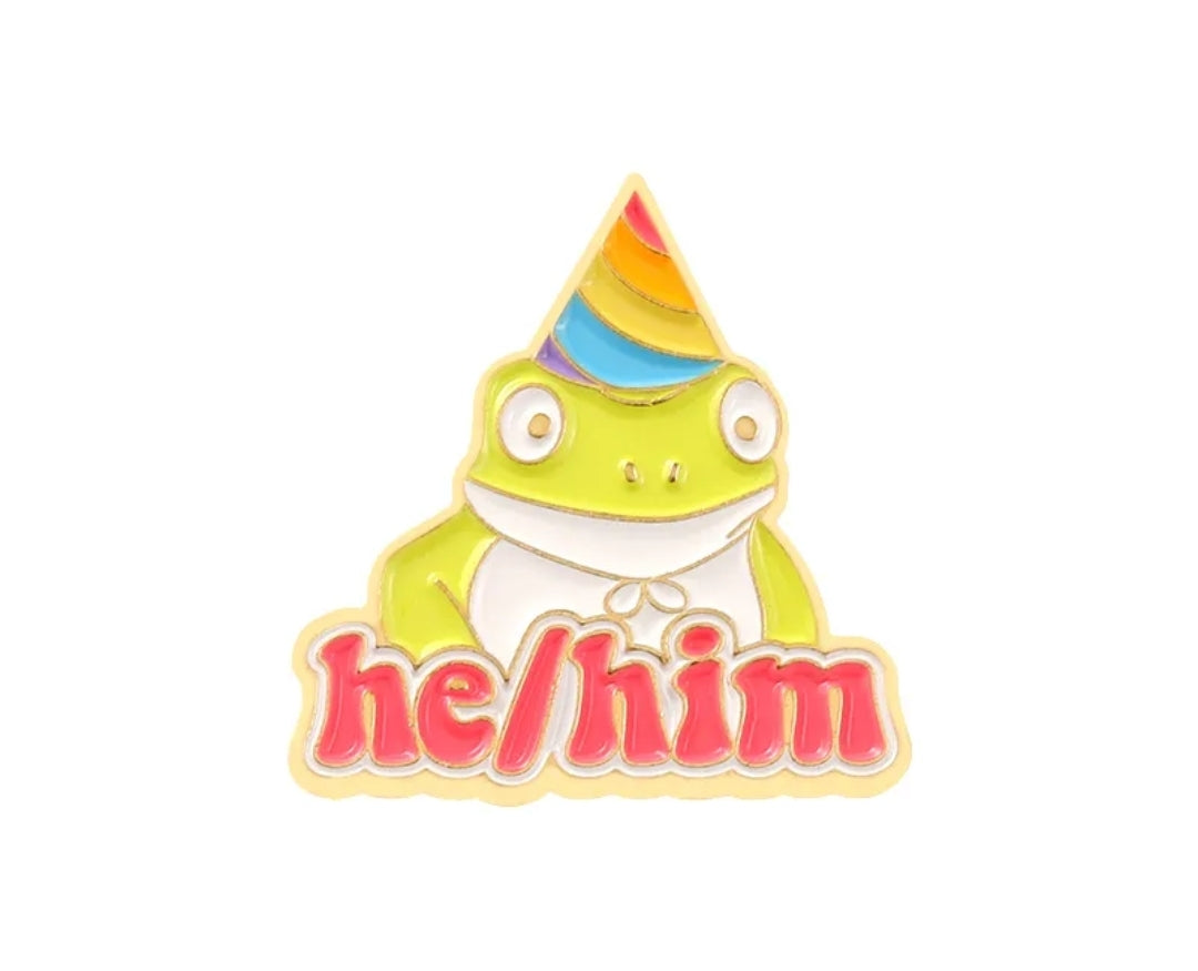 PRONOM Épingle en émail
