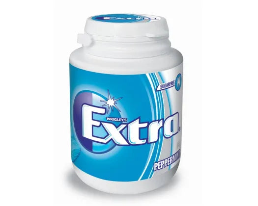 Extra Peppermint Sugarfree Chewing Gum Bottle 64g