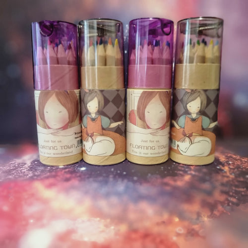 Paquet de 12 crayons de couleur