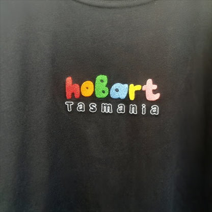 Embroidered Multi-colour Hobart Tasmania Unisex T-Shirt