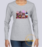 Mystic Coffee Moon - Ladies Long Sleeve Tee