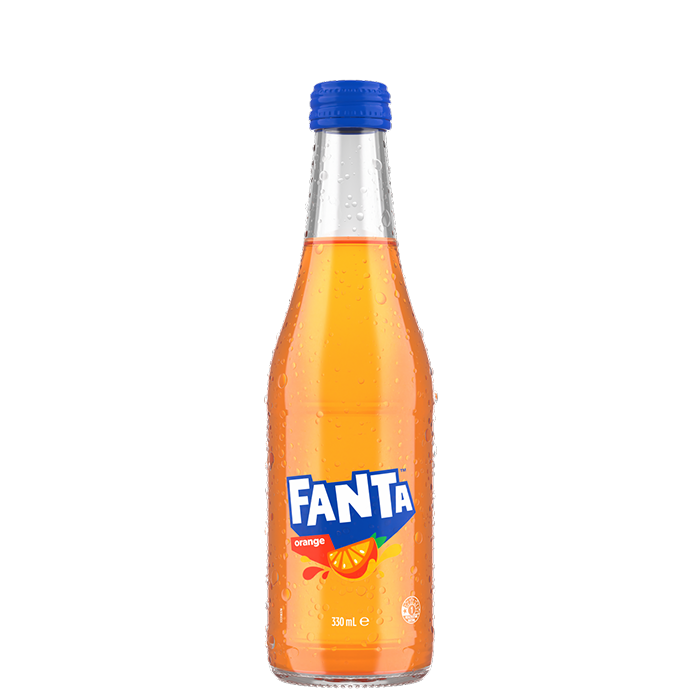 Fanta Orange 330ml Glass