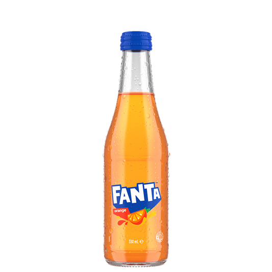 Fanta Orange 330ml Glass