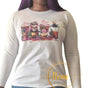 Mystic Coffee Moon - Ladies Long Sleeve Tee