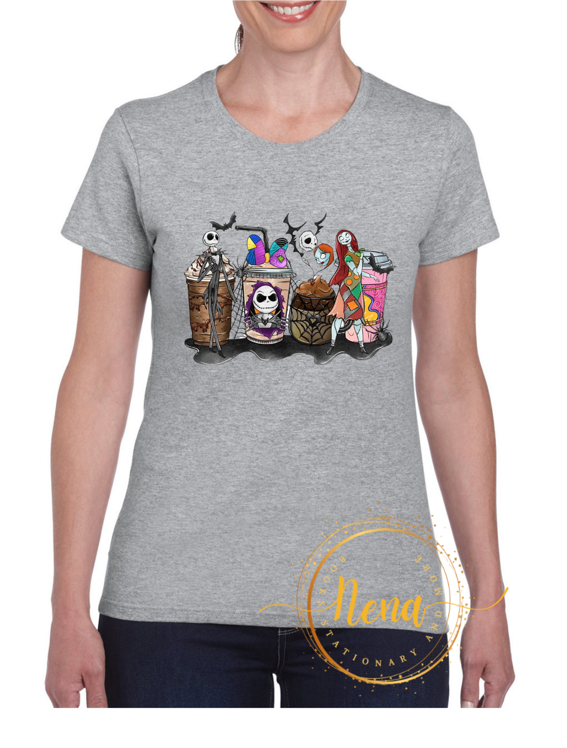 Ladies' T-Shirt - Halloween design