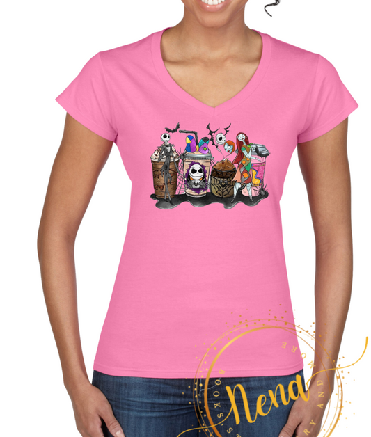 Ladies' T-Shirt - Halloween design