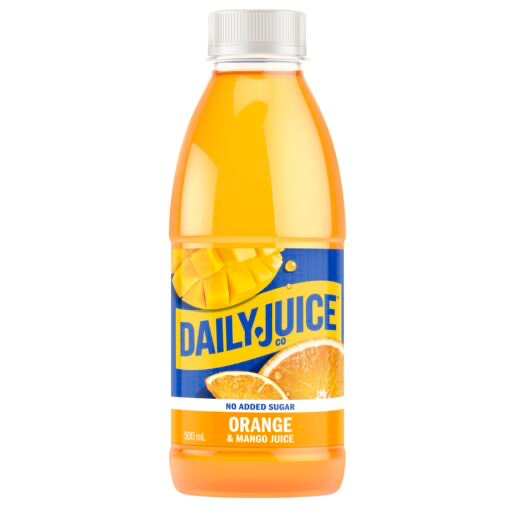 Daily Juice Co Orange Mango Juice 500mL