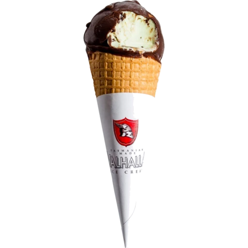 Valhalla Choc Top Ice Cream Cone Peppermint 125mL