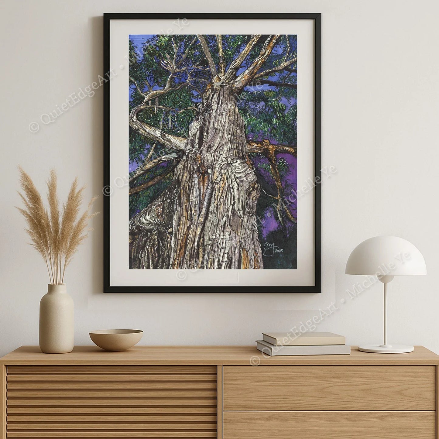 A5 Unframed Art Print - Veins of the Earth - Queen's Domain, Tasmania