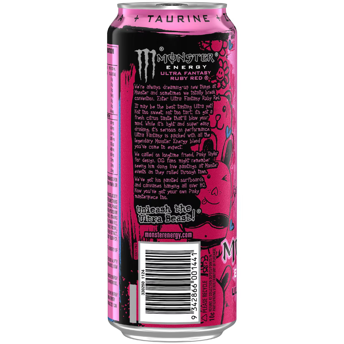 Monster Ultra Fantasy Ruby Red Energy Drink 500mL