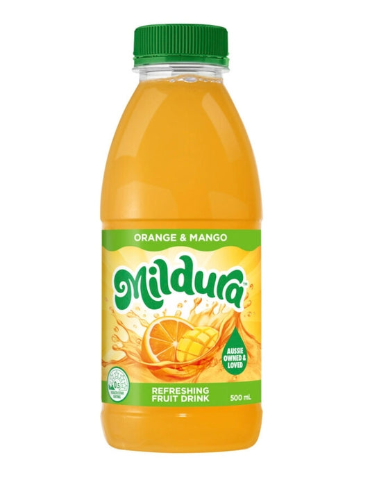 Mildura Orange & Mango Fruit Drink 500ml