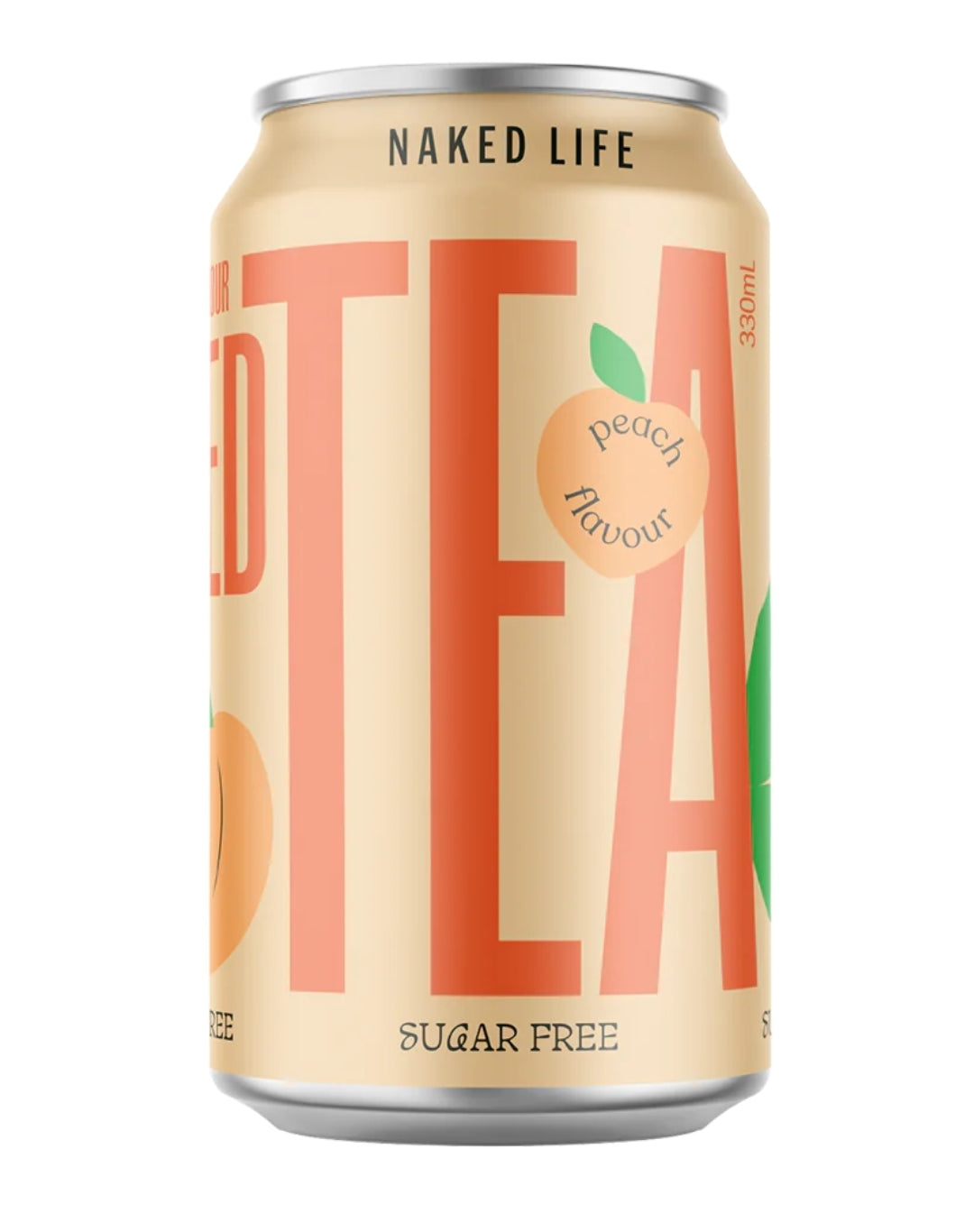 NakedLife Ice Tea Peach Flavour 330ml