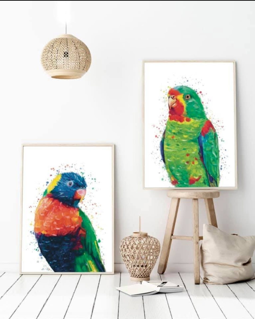 Australian Birds Fine Art print - A3