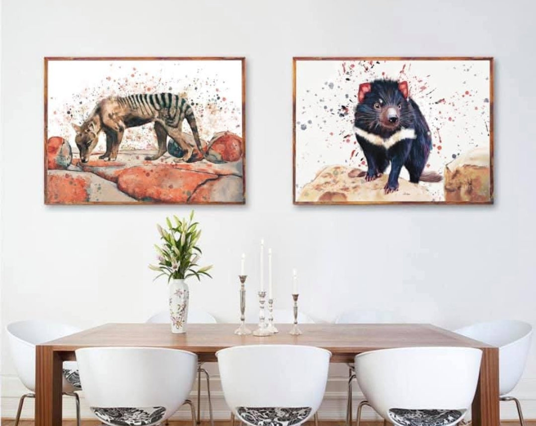 Tasmanian Animals Fine Art Print