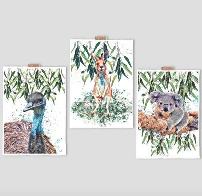 Tasmanian Animals Fine Art Print