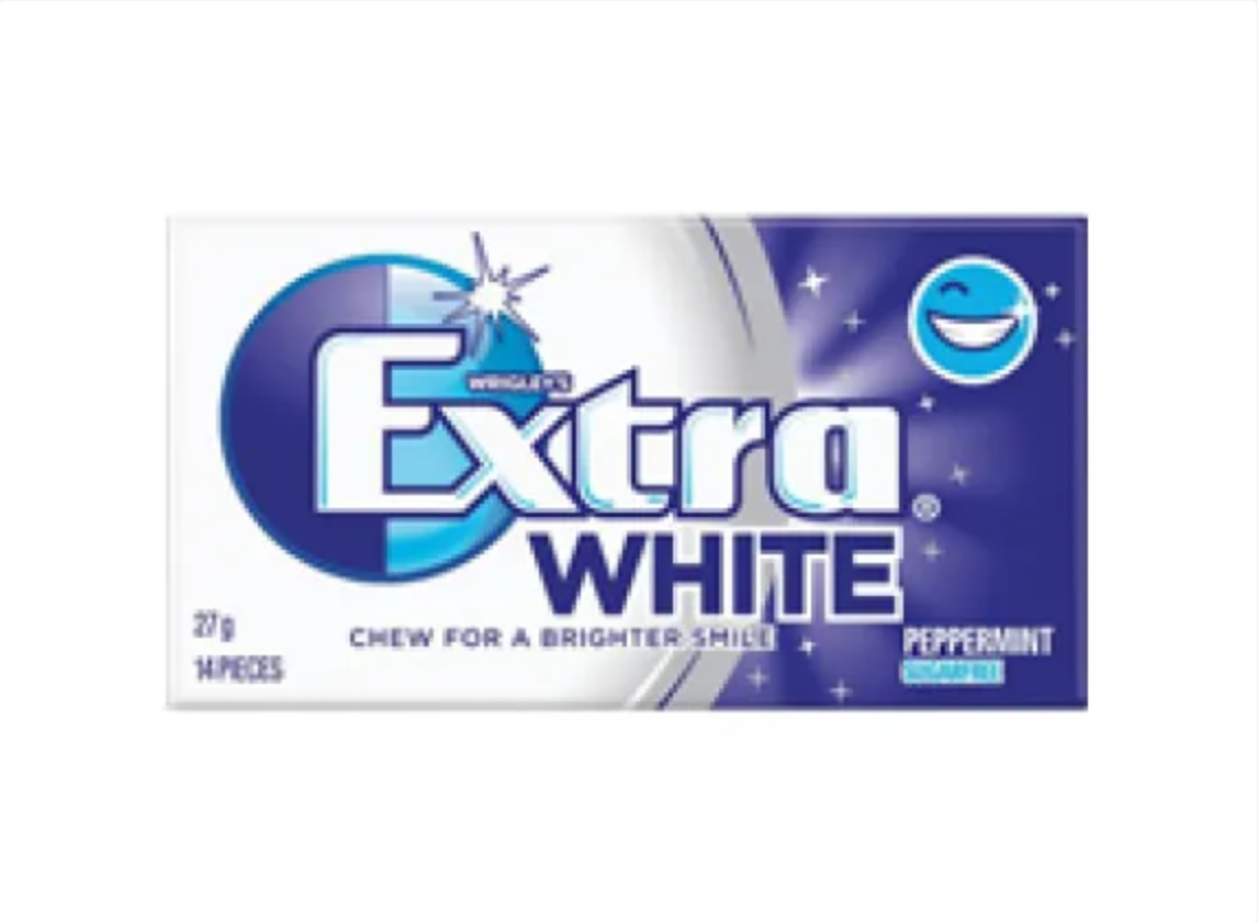 Extra White Peppermint 27g