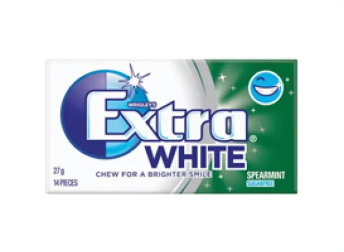 Extra White Spearmint 27g