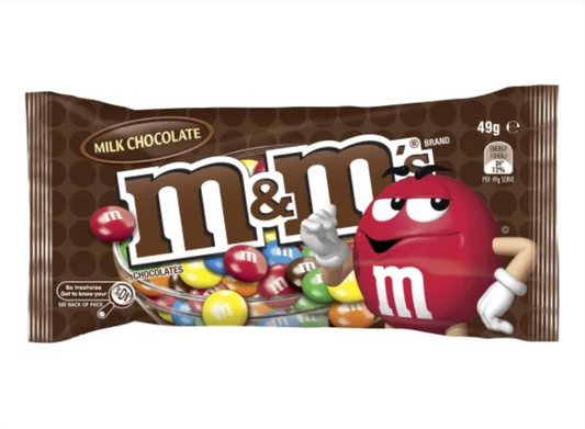 M&Ms Milk Chocolate 49g