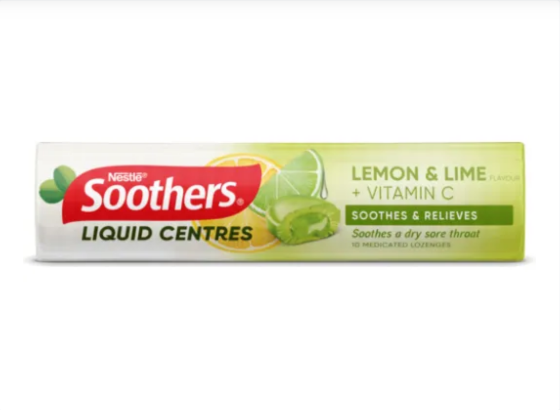 Soothers L/Lime Lozenges