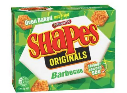 Arnott's Shapes Barbecue Cracker Biscuits 175g