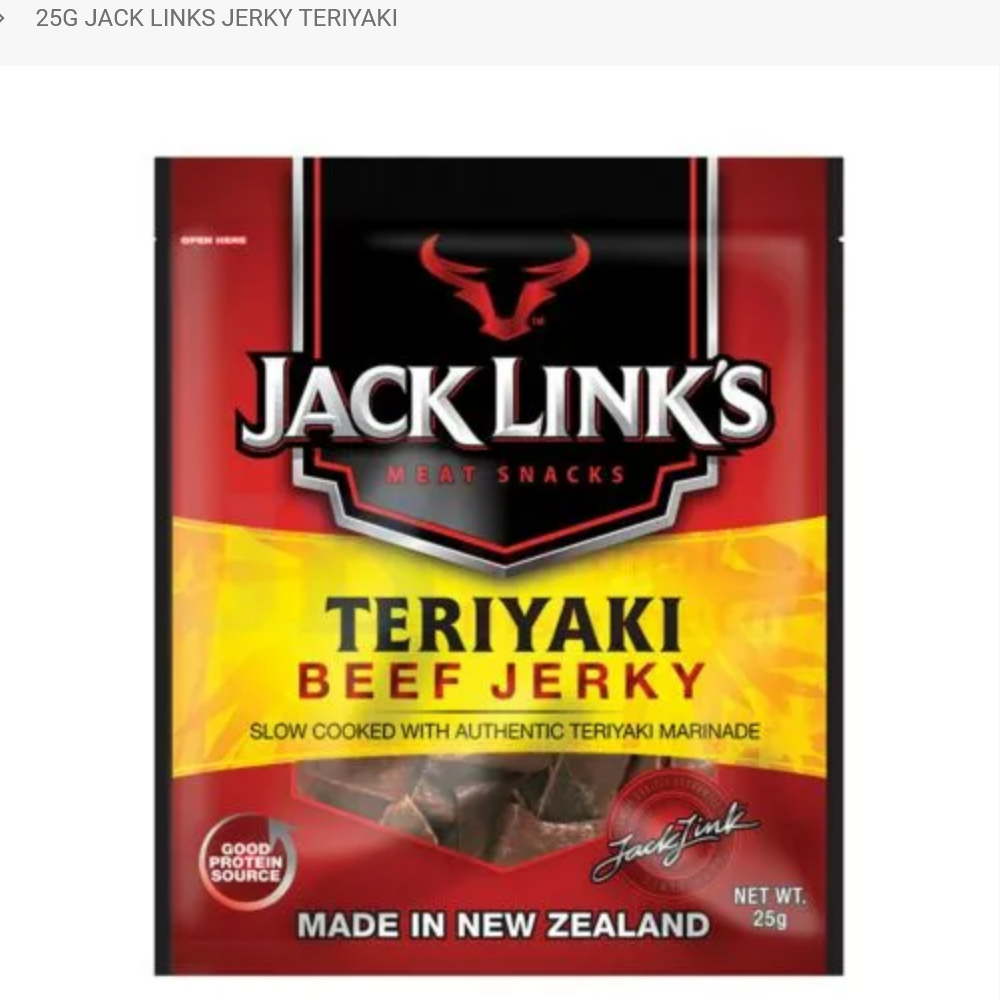 Jack Link's Teriyaki Beef Jerky 25g