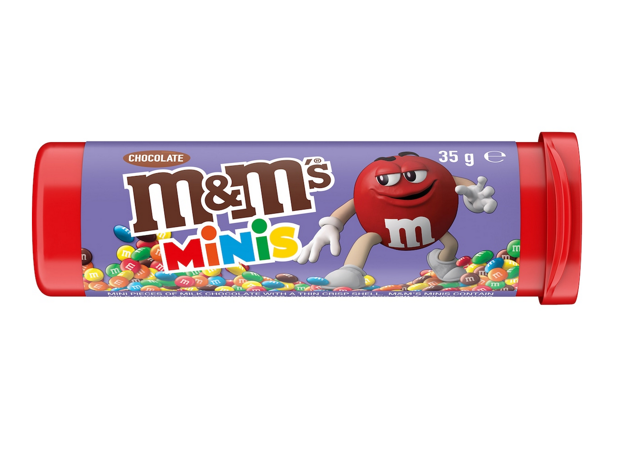 M&M's Minis Milk Chocolate Treat Tube 35g