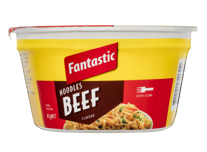 Fantastic Beef Noodle Bowl 85g