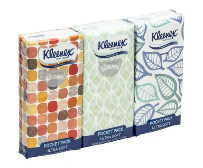 Kleenex Pocket Facial Tissues