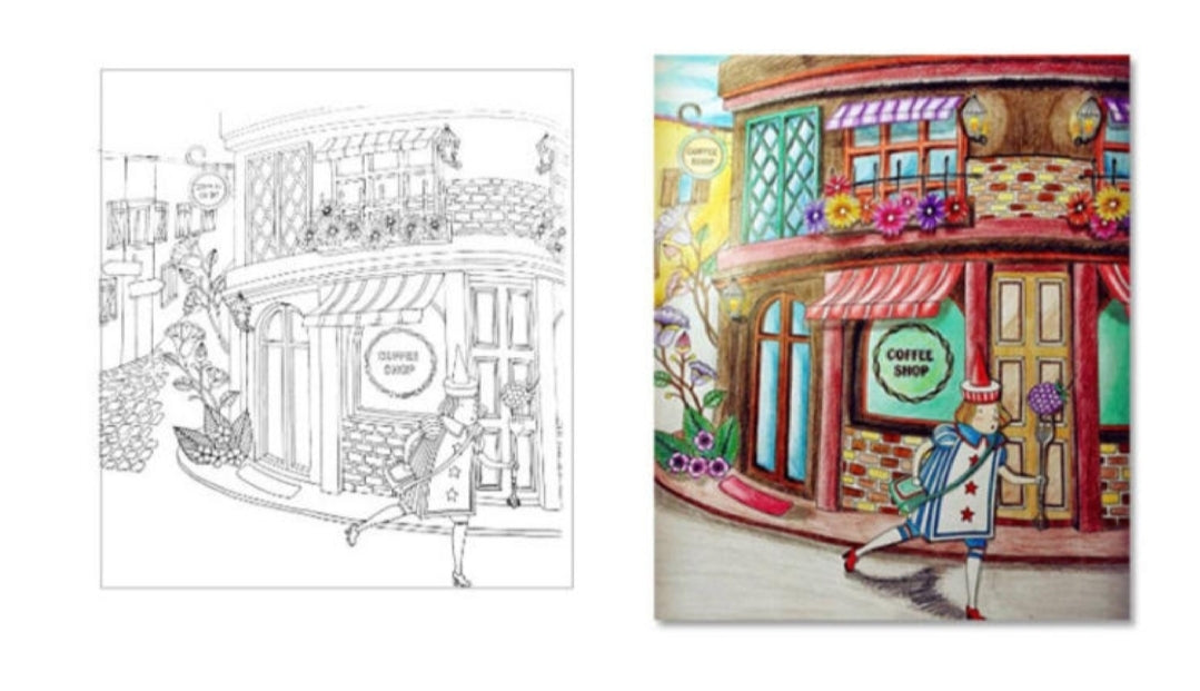 Ensemble de 4 livres de coloriage