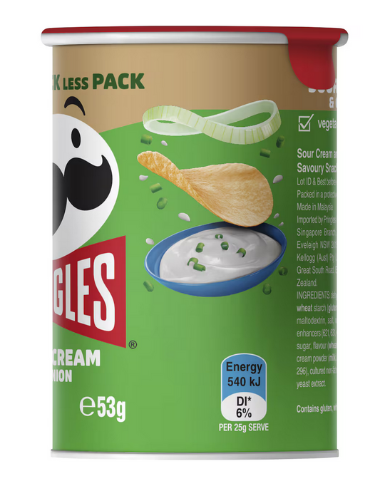 Pringles® Sour Cream & Onion 53g