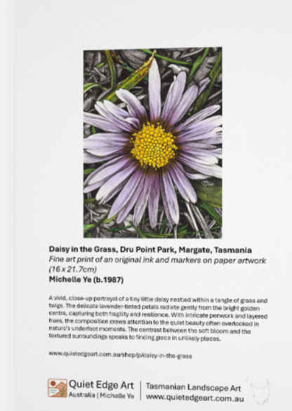 Quiet Edge Art Greeting Card