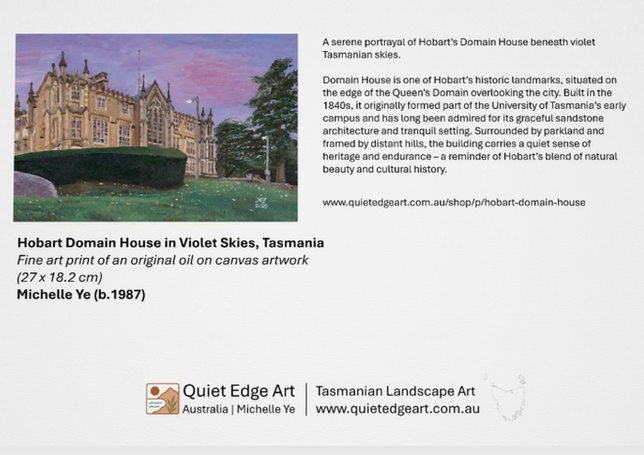 Quiet Edge Art Greeting Card