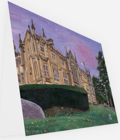 Quiet Edge Art Greeting Card